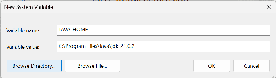 JAVA_HOME
