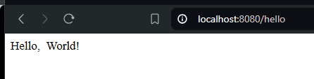 Container API test in browser.