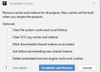 Invalidate cache only when necessary