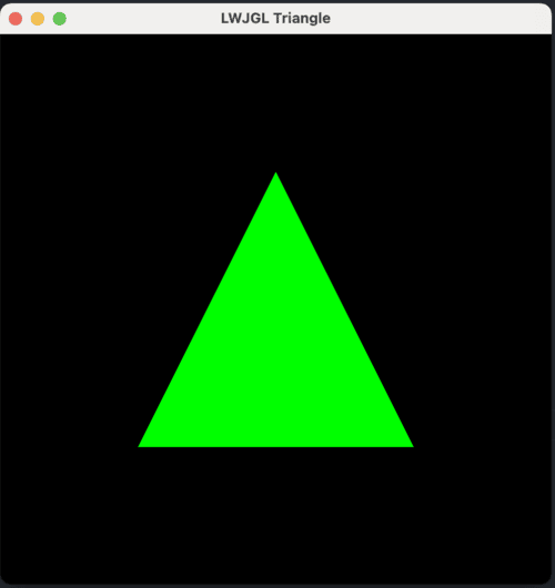 A Green Triangle