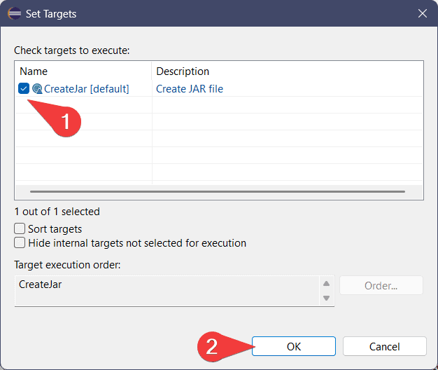 Set Target