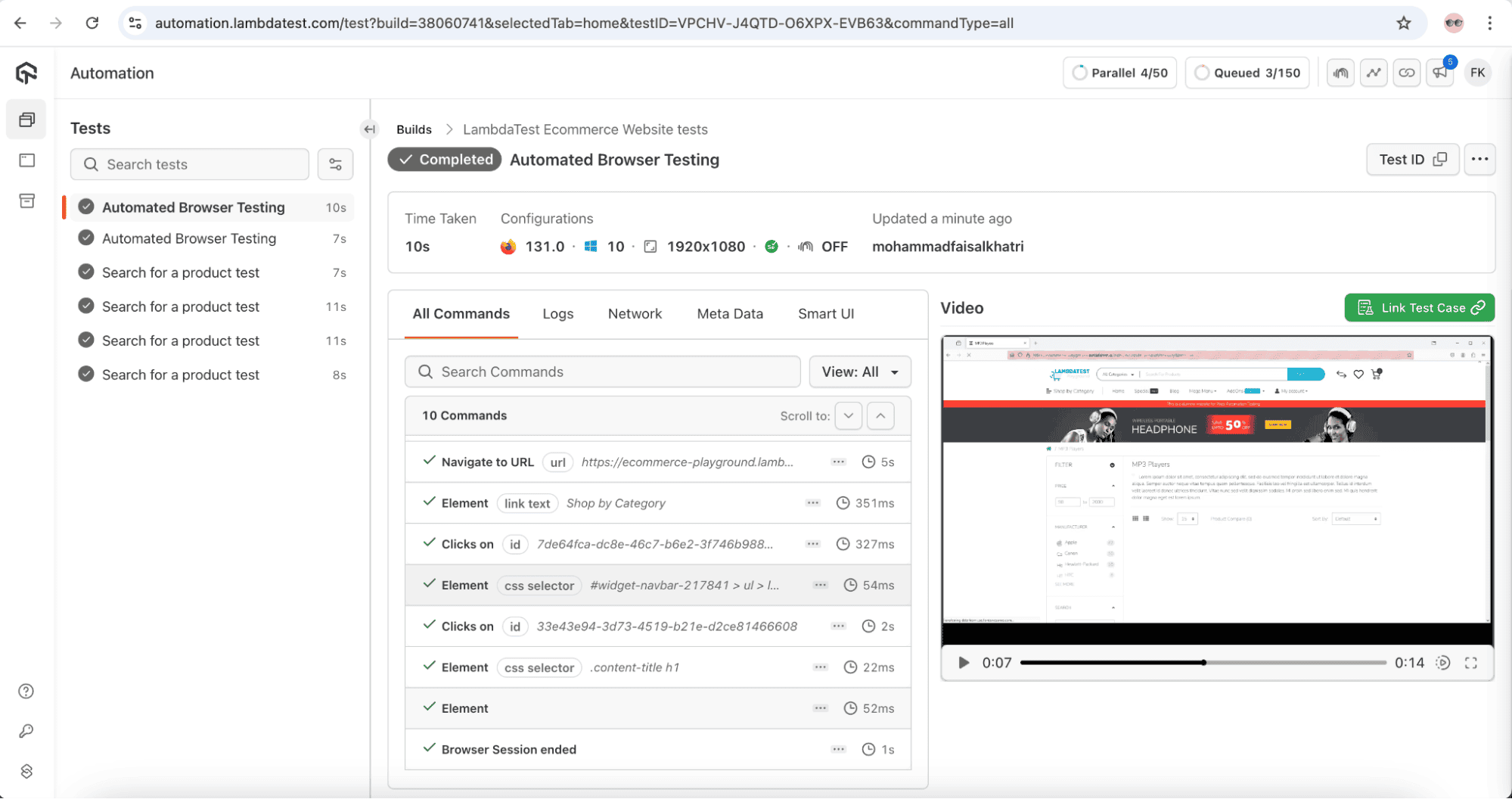 test-execution-on-firefox-browser
