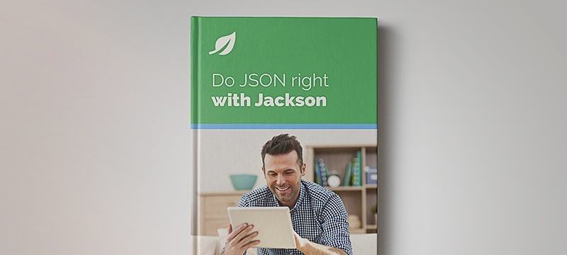 Do JSON right with Jackson - book cover