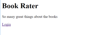 Book Rater