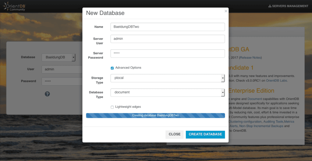 Introduction to the OrientDB Java APIs Baeldung