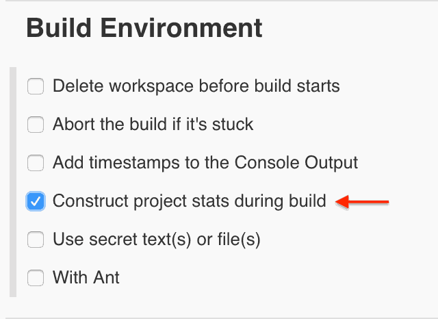 enable for project