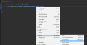 Refactoring in Eclipse | Baeldung