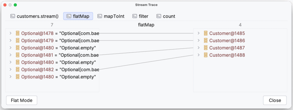 Debugging Java Streams with IntelliJ | Baeldung
