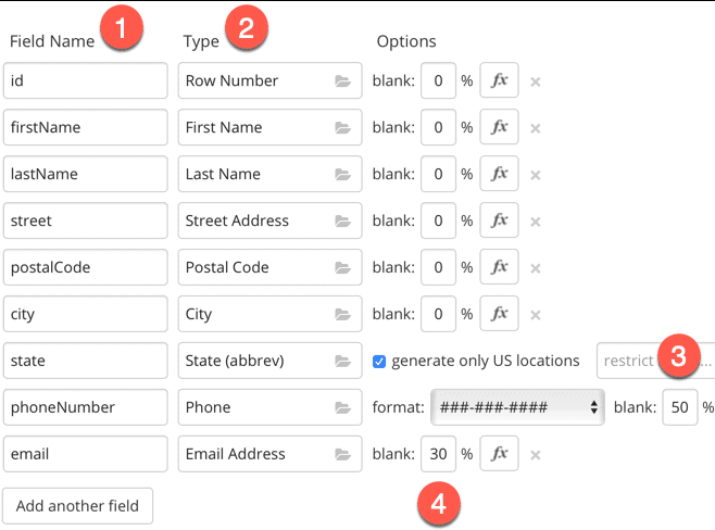 JSON generation