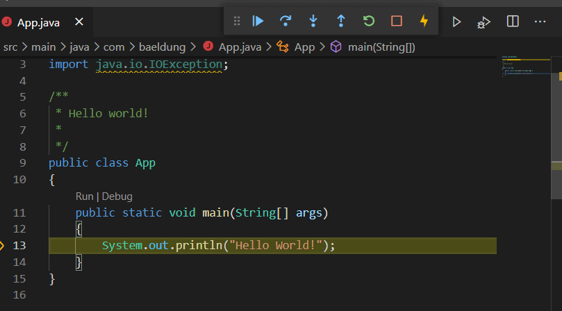 How to Use Visual Studio Code with Java? | Baeldung