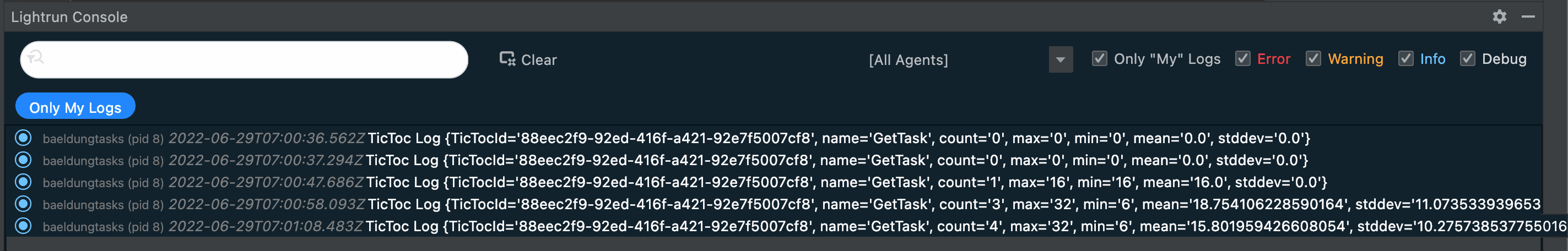 time duration metrics