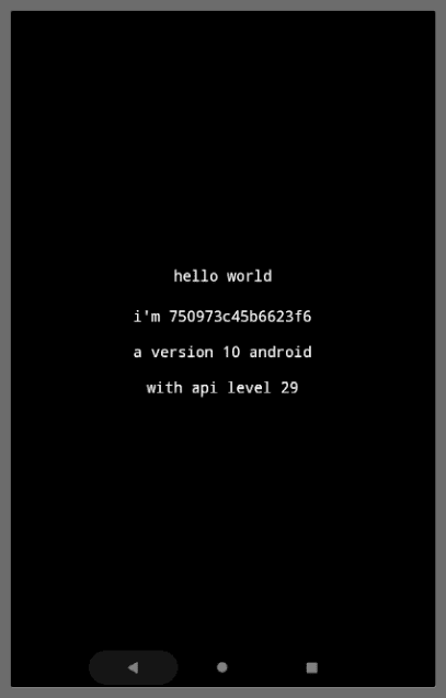 Hello World Self Aware by Appliberated