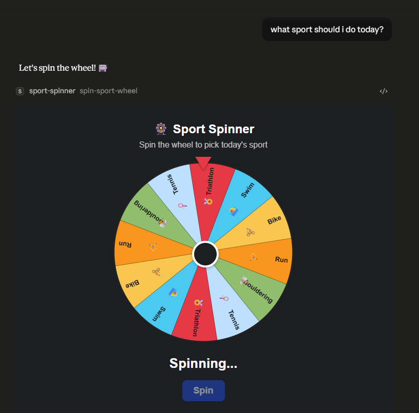 Fortune Wheel spin UI