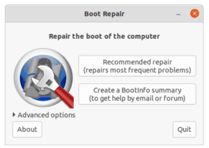 boot repair
