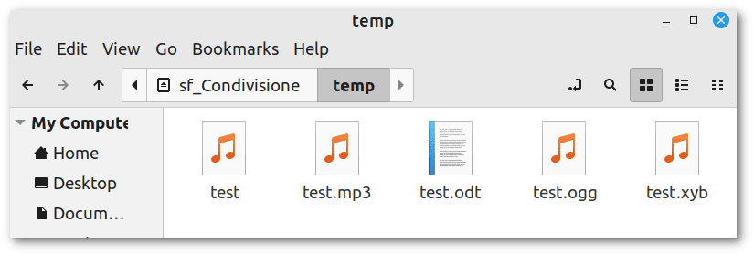 Nemo with audio files