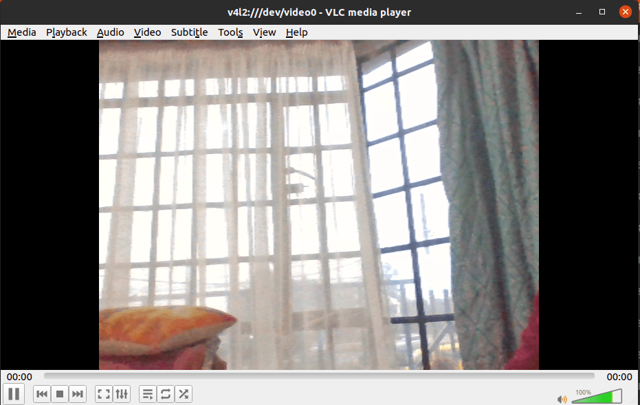 VLC with live feed cam 