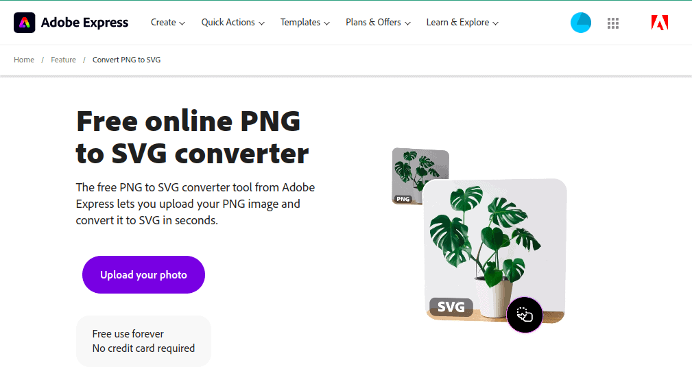 adobe convert png to svg