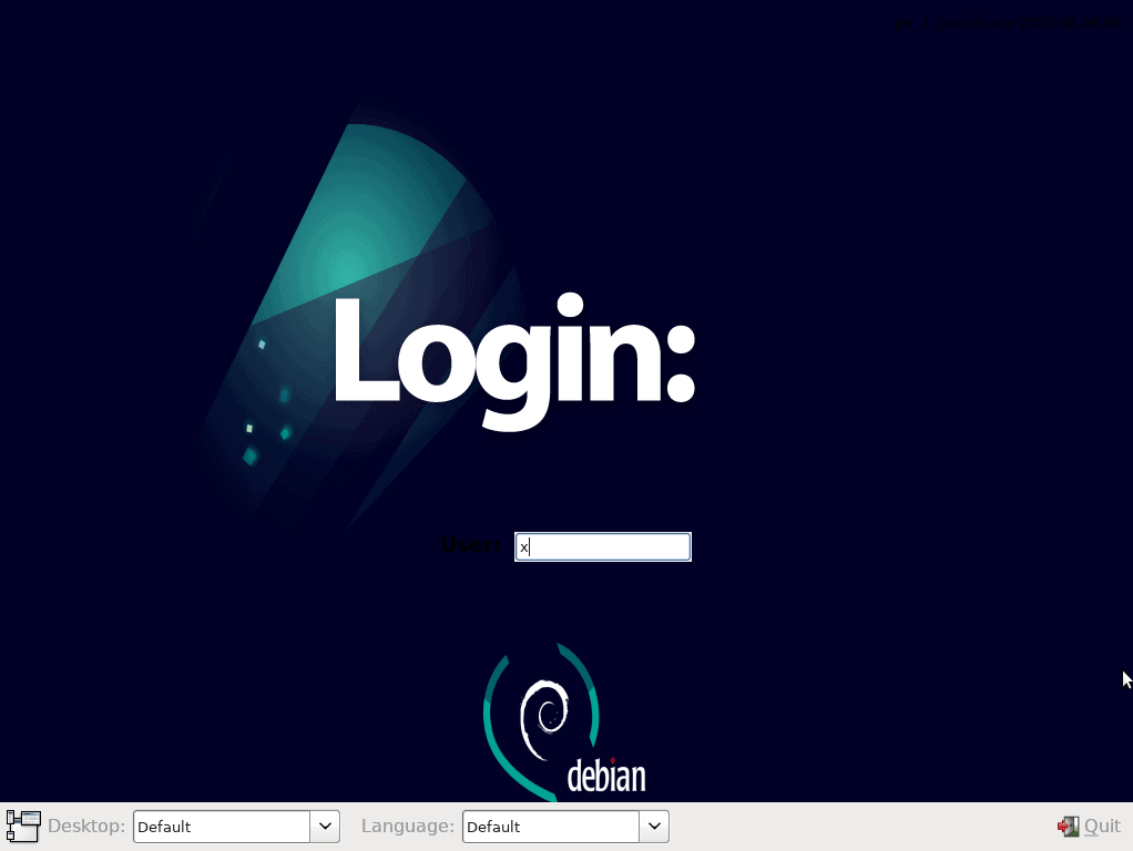 LX Display Manager (LXDM)