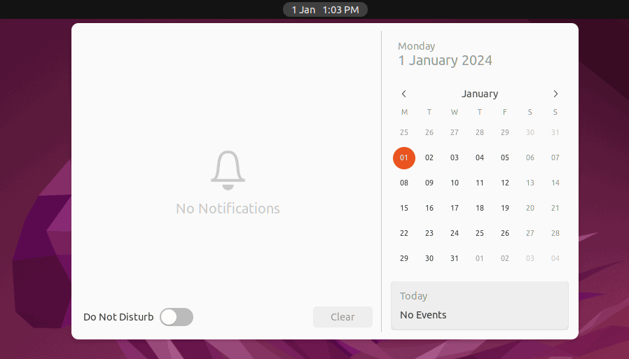 viewing monday as start day on linux