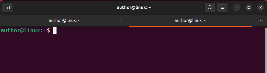 viewing terminal tab title on linux