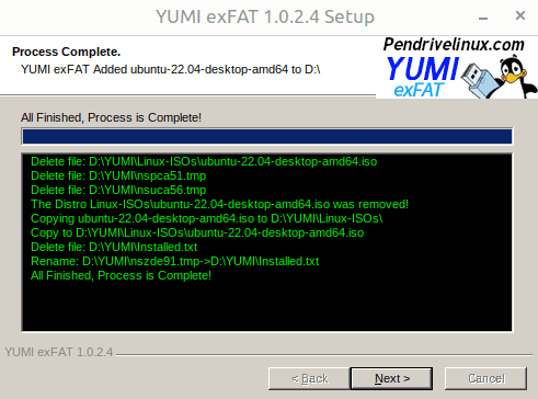 YUMI OS Installation