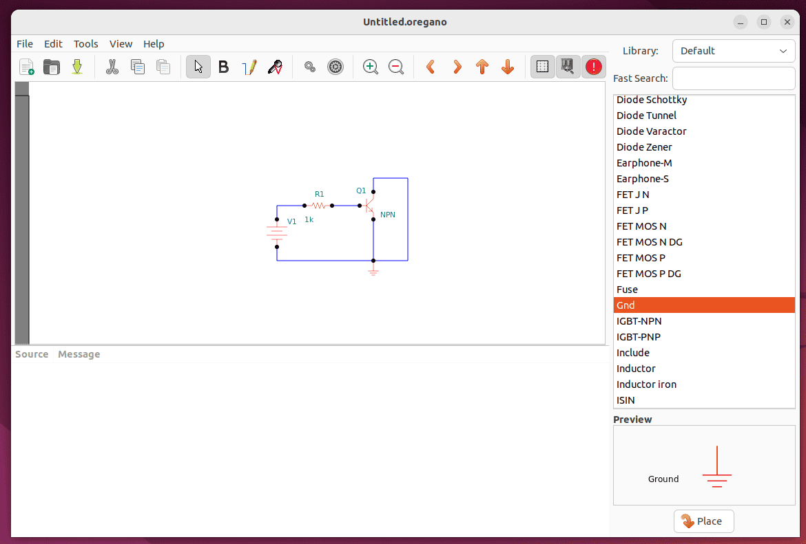 main interface of oregano linux tool