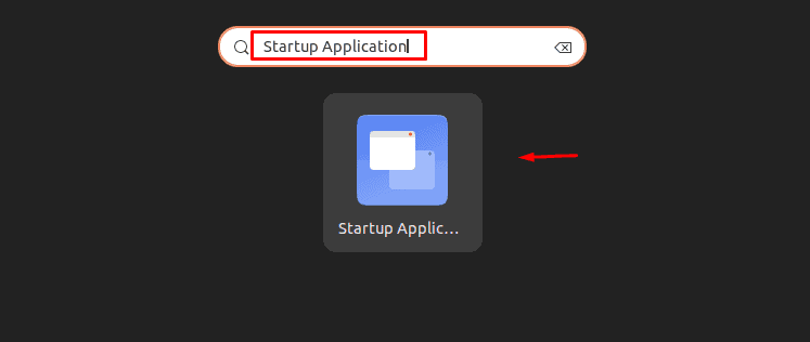opening Startup Applications