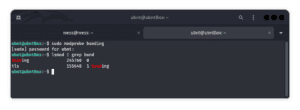 verifying modprobe availability