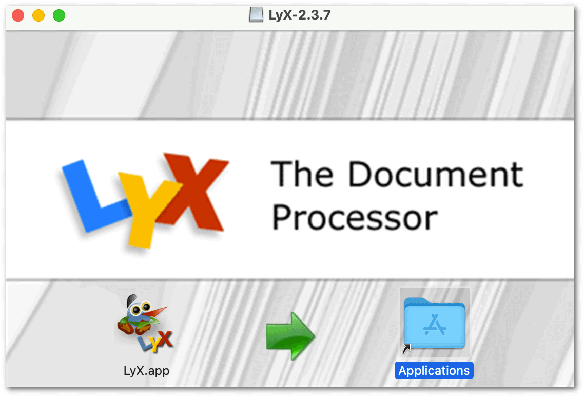LyX Installation on macOS