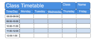 Electronic Timetable Example How to Make a School Timetable? | Baeldung on Computer Science