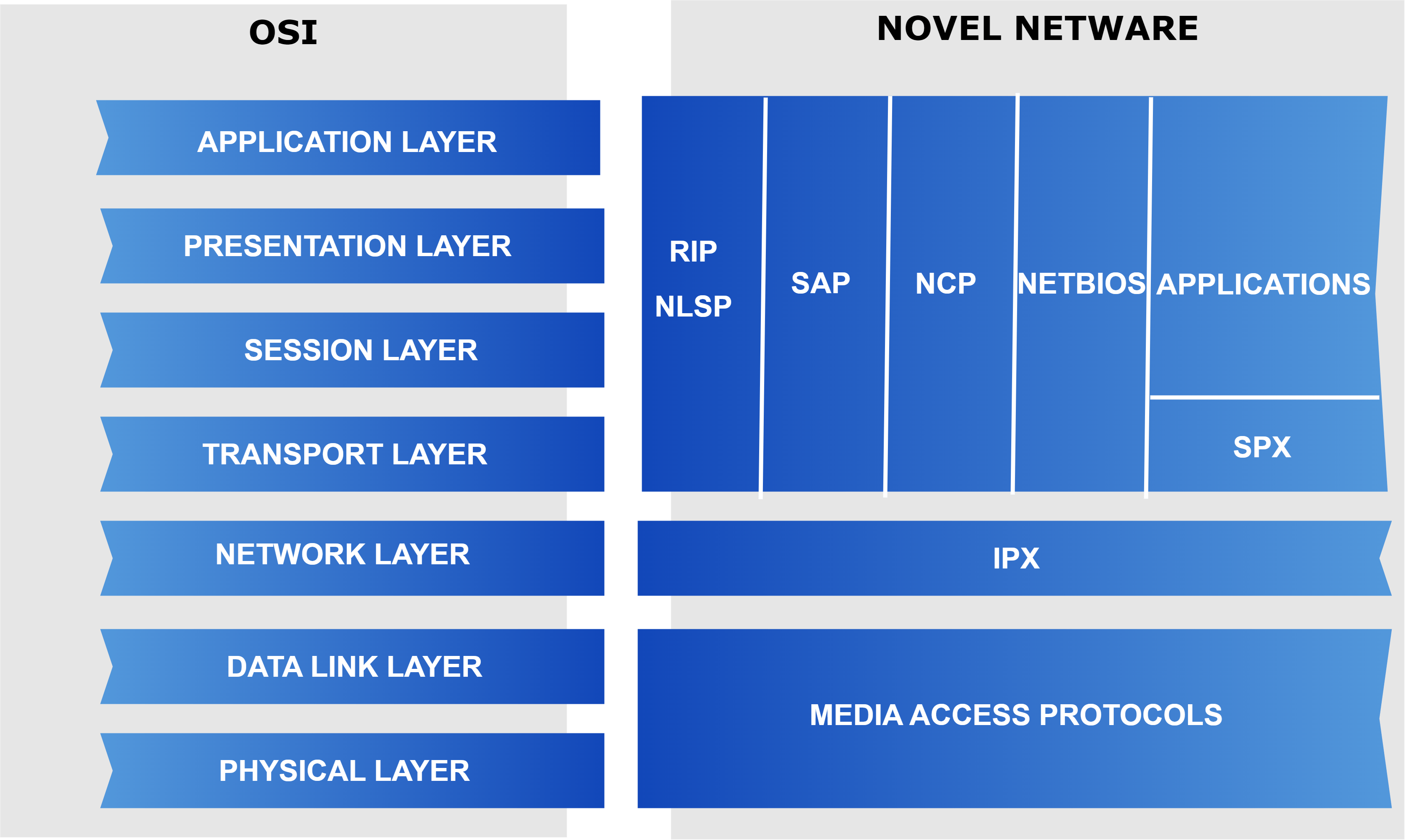 protocols of the novel netware protocol suite