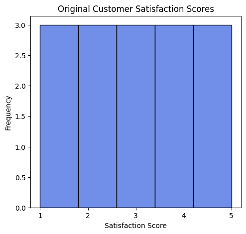 histogram original data